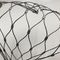 Knotted Stainless Steel Aviary Mesh Poultry Netting Zoo Animal Rope Mesh