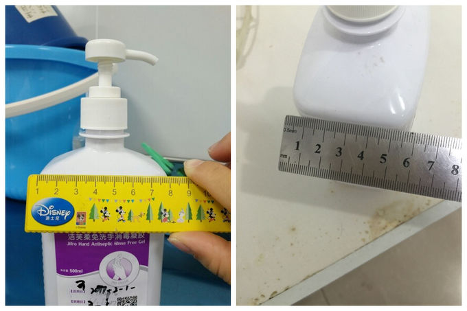 Logam Hiasan Dinding Keranjang Nail Wall Hand Sanitizer Rack Storage Holder